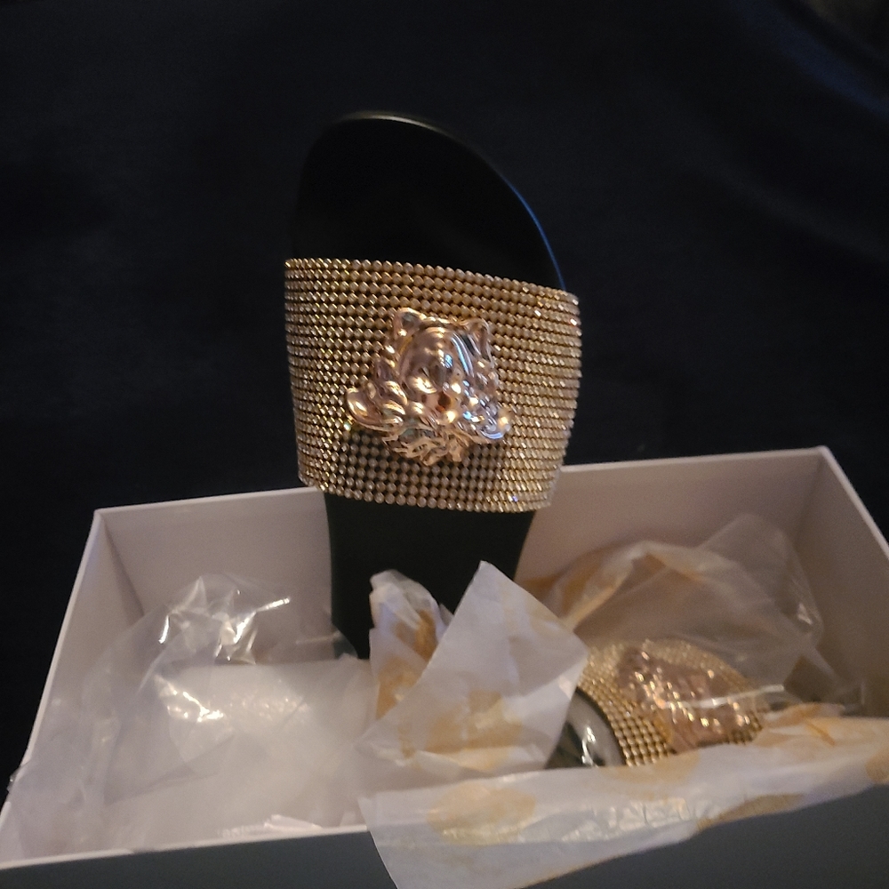 Versace embellished sandal